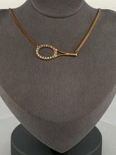 Load image into Gallery viewer, Diamonds Galore 1'' Tennis Racket Necklace