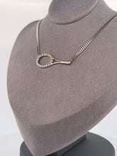 Load image into Gallery viewer, Diamonds Galore 1'' Tennis Racket Necklace