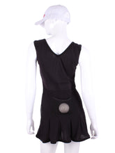 Load image into Gallery viewer, The Angelina Dress is from our sophisticated and elegant collections, for women with a flair for looking good. Our dress is fitted through the bodice, and flares out at the skirt. It is perfect for tennis, running and golf, and of course, a trip to your after-court party with your friends. It was designed for confident women like you!