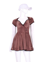 Load image into Gallery viewer, The Adeline Dress offers a playful, fun, and very flirty look. Offers a sweetheart neckline, empire waist and flowing A-line skirt. It is perfect for tennis, running and golf (with our Leg Lengthening Leggings), and of course, a trip to your after-court party with your friends. It was designed for confident women like you!