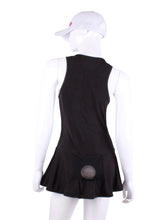 Load image into Gallery viewer, The Andrea Dress offers a playful, fun, and very flirty look. It is perfect for tennis, running and golf (with our Leg Lengthening Leggings), and of course, a trip to your after-court party with your friends. It was designed for confident women like you!