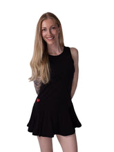 Load image into Gallery viewer, The Andrea Dress offers a playful, fun, and very flirty look. It is perfect for tennis, running and golf (with our Leg Lengthening Leggings), and of course, a trip to your after-court party with your friends. It was designed for confident women like you!