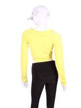 Load image into Gallery viewer, These short tops offer great chest and arm protection from the sun. Made for a confident woman like you ;) Designed very short to allow for access to the back pocket on my court to cocktails tennis dresses.