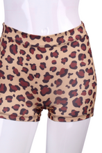 Load image into Gallery viewer, Leopard LOVE Shorties - I LOVE MY DOUBLES PARTNER!!!