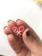 Load image into Gallery viewer, LOVE Tennis Racket Vibration Dampener - I LOVE MY DOUBLES PARTNER!!!