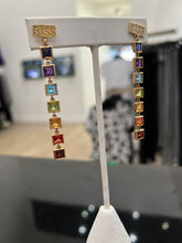 Load image into Gallery viewer, Seven Chakra Earrings - I LOVE MY DOUBLES PARTNER!!!