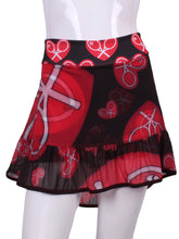 Load image into Gallery viewer, Mondrian Mesh Ruffle - I LOVE MY DOUBLES PARTNER!!!