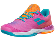 Load image into Gallery viewer, Built with all the high performance technologies of the adult version, this Jet Mach III Junior takes one of the best speed shoes on the market and improves the cushioning underfoot.
