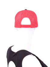 Load image into Gallery viewer, Black Hat &amp; Red Mesh LLT Logo - Love Love Tennis Luxury Boutique Pro Shop Apparel Women Men Beverly Hills

