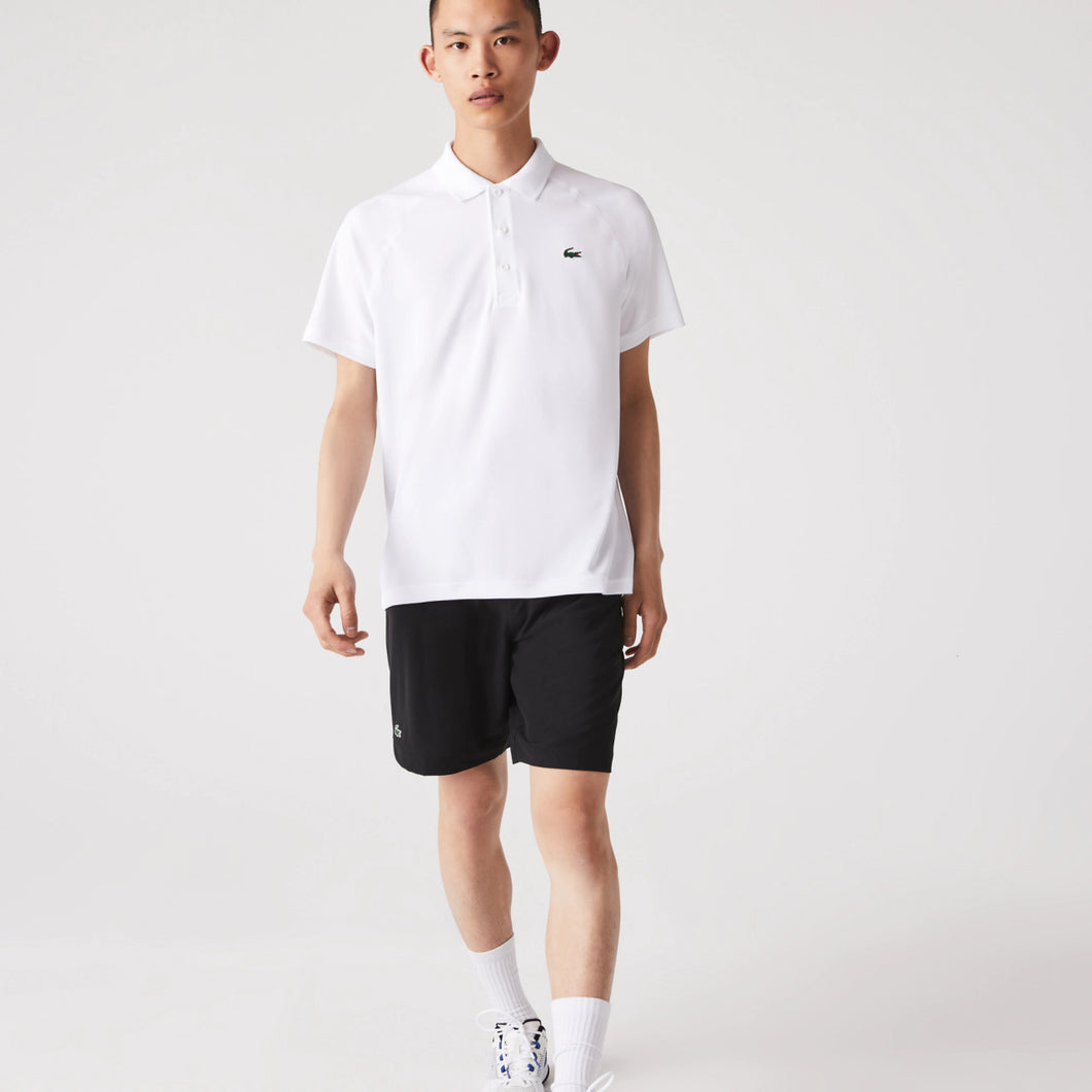 Lacoste Men's SPORT Breathable Abrasion-Resistant Interlock Polo