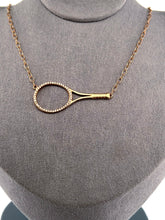 Load image into Gallery viewer, Diamonds Galore 1.5&quot; Tennis Racket Necklace
