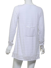 Load image into Gallery viewer, Erika Dress Holey White
