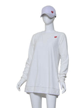 Load image into Gallery viewer, Erika Dress White With White Mesh
