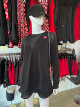 Load image into Gallery viewer, Erika Dress Black With Mesh
