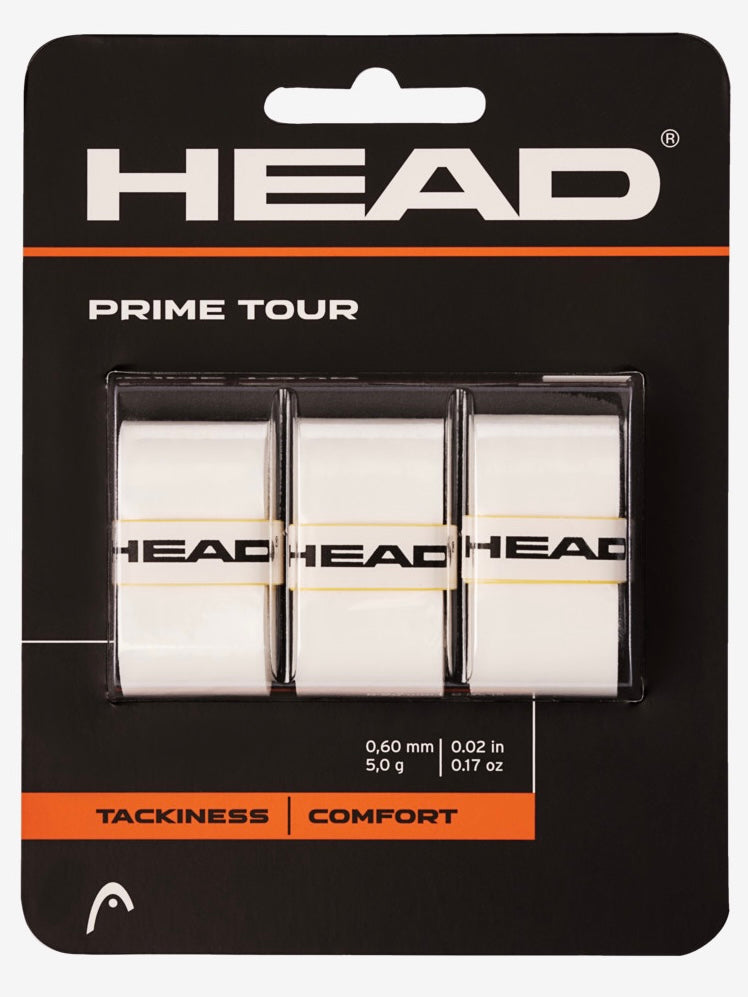 The all new PRIME TOUR overwrap provides a perfect blend of comfort and tackiness for the perfect feel.