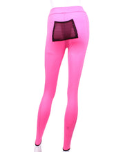 Load image into Gallery viewer, This is our limited edition high waist leggings.  This piece has a silky soft and quick-drying with back pocket for your tennis balls.  We make these in very small quantities - by design.  Unique.  Luxurious.  Comfortable.  Cool.  Fun.
