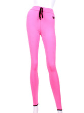 Load image into Gallery viewer, This is our limited edition high waist leggings.  This piece has a silky soft and quick-drying with back pocket for your tennis balls.  We make these in very small quantities - by design.  Unique.  Luxurious.  Comfortable.  Cool.  Fun.
