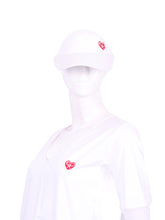 Load image into Gallery viewer, Our new beautiful Holey Light Visor who breathes on the court and keeps you from sweating.
