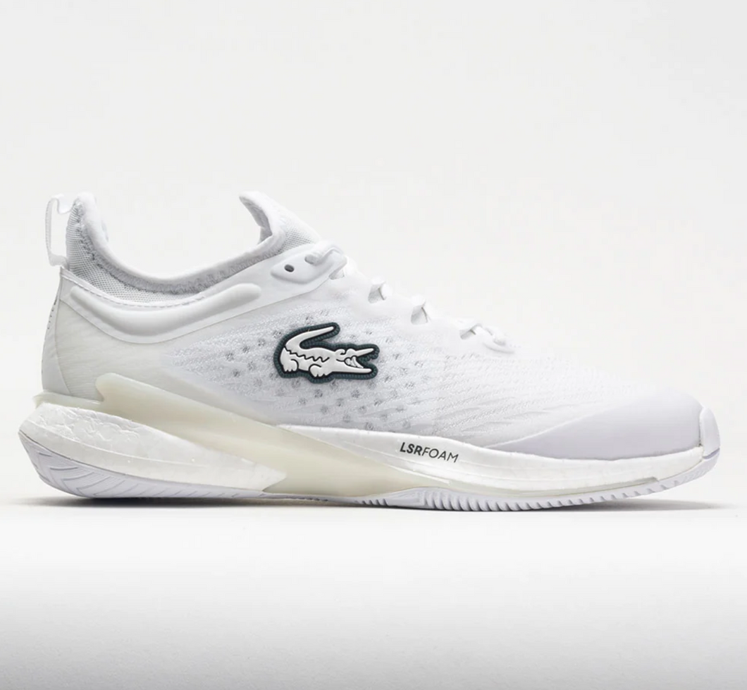 Unleash your speed in the Lacoste AG-LT 23 Lite! This tennis shoe is a light, agile and responsive option.