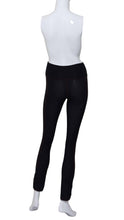 Load image into Gallery viewer, Leg Lengthening Pants Holey Black With Red Stitching
