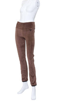 Load image into Gallery viewer, Leg Lengthening Pants Taupe Velvet
