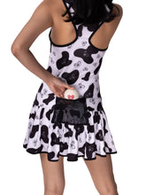 Load image into Gallery viewer, Limited V1 Cow Print Sandra Dee Court To Cocktails Tennis Dress

