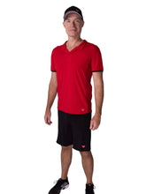 Load image into Gallery viewer, New for 2022 - Stay cool on the court with our new men&#39;s original Polo Shirt. It is super soft and has light mesh on the sides so your body can breath while playing.
