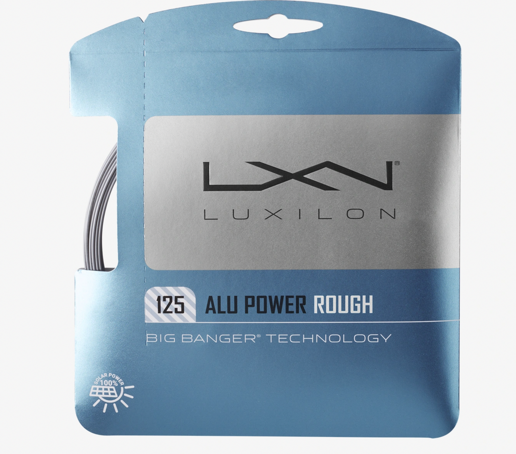 Luxilon ALU Power Rough 125 Tennis Strings