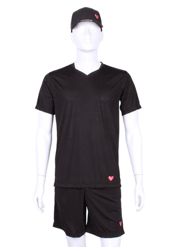 This is our limited edition Men’s V-Neck.  This piece has a silky and soft fabric.   We make these in very small quantities - by design.  Unique.  Luxurious.  Comfortable.  Cool.  Fun.