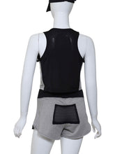 Load image into Gallery viewer, Mini Top Black &amp; Grey
