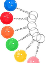Load image into Gallery viewer, Super cute pickleball keyring! The Pickleball Keychain is made of alloy and will not rust, discolor or lose its luster. The ball is made of plastic and is durable and resistant to falling. Choose between multiple different colors. 
