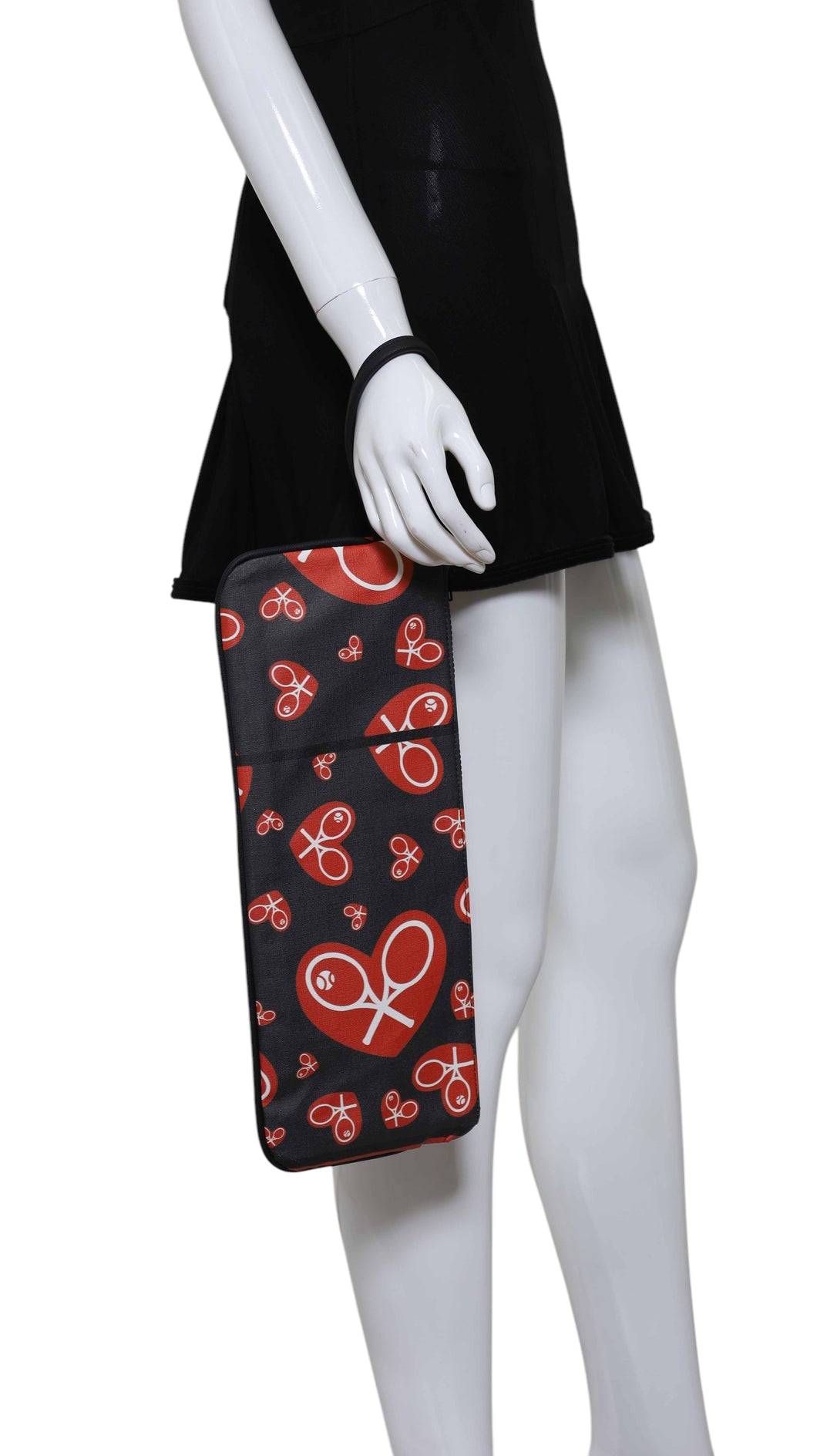 Random Heart + Black LOVE Clutch