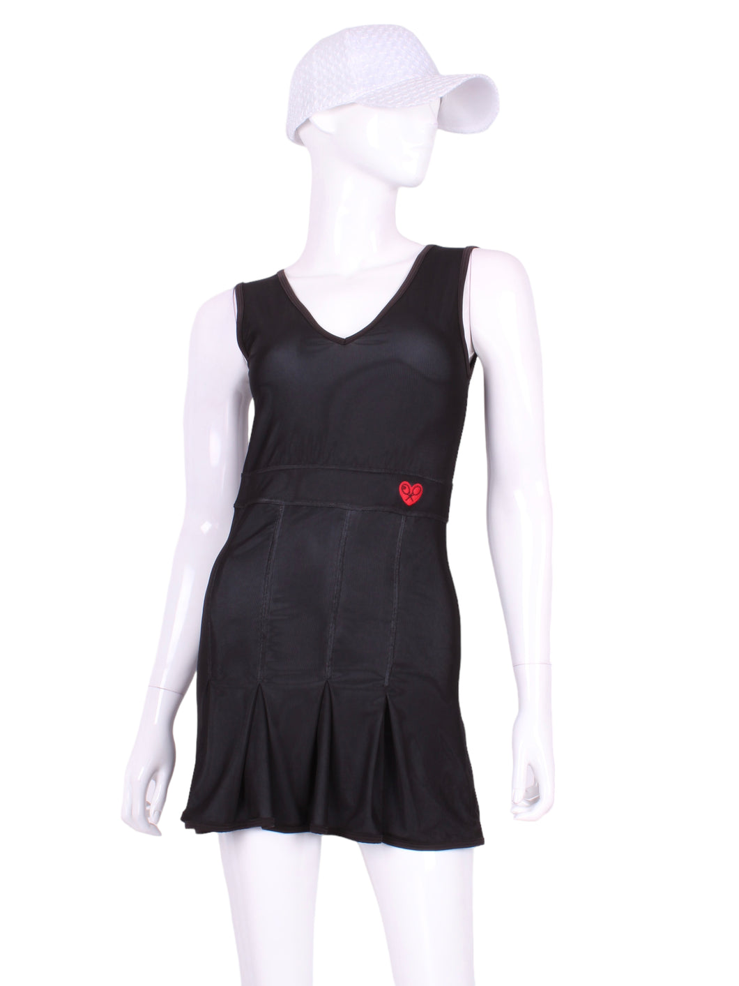 The Angelina Dress is from our sophisticated and elegant collections, for women with a flair for looking good. Our dress is fitted through the bodice, and flares out at the skirt. It is perfect for tennis, running and golf, and of course, a trip to your after-court party with your friends. It was designed for confident women like you!   Wear this stunning piece straight from the court to cocktails.