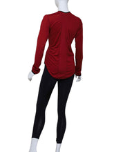 Load image into Gallery viewer, Soft Red Long Sleeve Crew Tee
