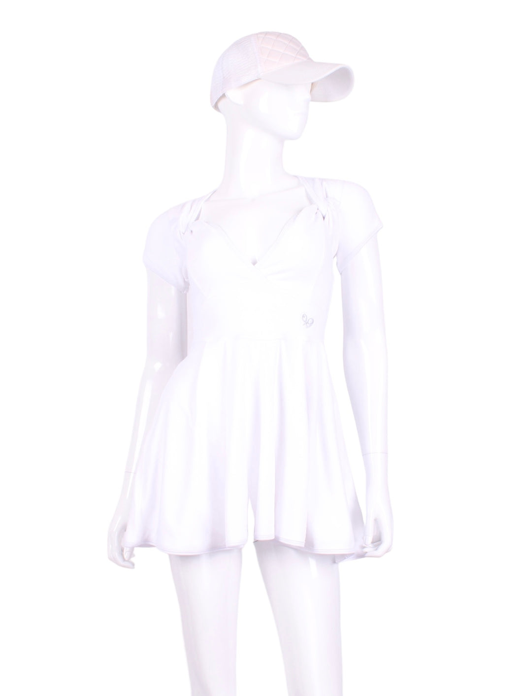 The Adeline Dress offers a playful, fun, and very flirty look. Offers a sweetheart neckline, empire waist and flowing A-line skirt. It is perfect for tennis, running and golf (with our Leg Lengthening Leggings), and of course, a trip to your after-court party with your friends. It was designed for confident women like you!