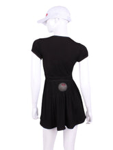 Load image into Gallery viewer, The Adeline Dress offers a playful, fun, and very flirty look. Offers a sweetheart neckline, empire waist and flowing A-line skirt. It is perfect for tennis, running and golf (with our Leg Lengthening Leggings), and of course, a trip to your after-court party with your friends.
