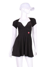 Load image into Gallery viewer, The Adeline Dress offers a playful, fun, and very flirty look. Offers a sweetheart neckline, empire waist and flowing A-line skirt. It is perfect for tennis, running and golf (with our Leg Lengthening Leggings), and of course, a trip to your after-court party with your friends. It was designed for confident women like you!
