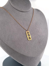 Load and play video in Gallery viewer, Peace Love Tennis Necklace
