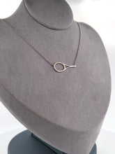 Load and play video in Gallery viewer, This choker necklace has a horizontal solid 14k yellow gold 1&quot; racket with loads of Diamonds!  With the dainty and very fancy shiny gold chain.  The length is 17&quot;.  This racket design is exclusively mine and hand crafted by a team in downtown Los Angeles.
