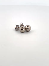 Load and play video in Gallery viewer, Tennis Ball Solid Gold Stud Earrings
