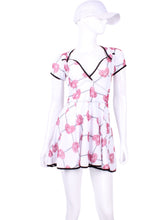 Load image into Gallery viewer, Limited The Adeline Court To Cocktail Dress Raspberry Hearts &amp; Net
