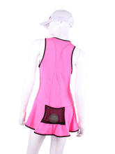 Load image into Gallery viewer, The Andrea Dress Pink Short - I LOVE MY DOUBLES PARTNER!!!
