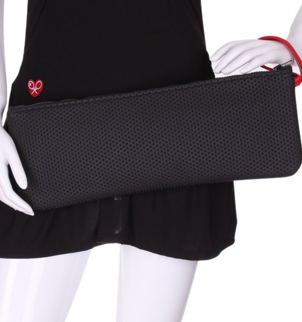Black LOVE Clutch - I LOVE MY DOUBLES PARTNER!!!