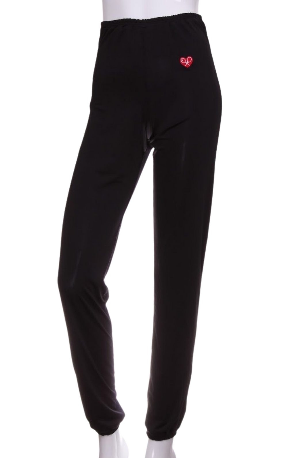 Soft Black Baggy Warm Up Pants
