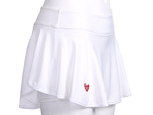 Load image into Gallery viewer, Soft White LOVE &quot;O&quot; Skirt - I LOVE MY DOUBLES PARTNER!!!
