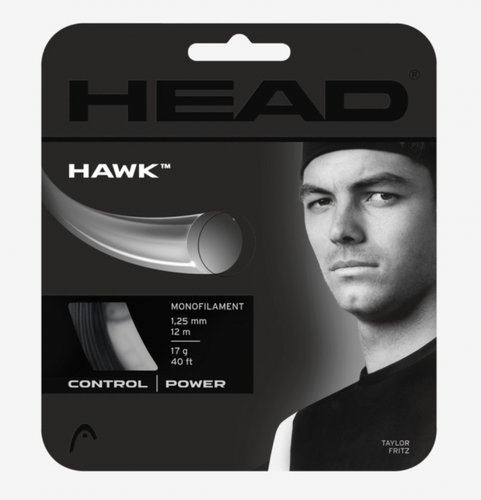 Head Hawk Polyester Tennis String - I LOVE MY DOUBLES PARTNER!!!