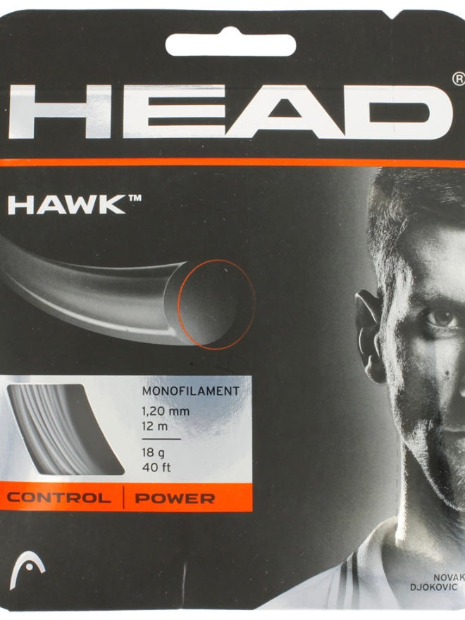 Head Hawk Touch Tennis String Anthracite