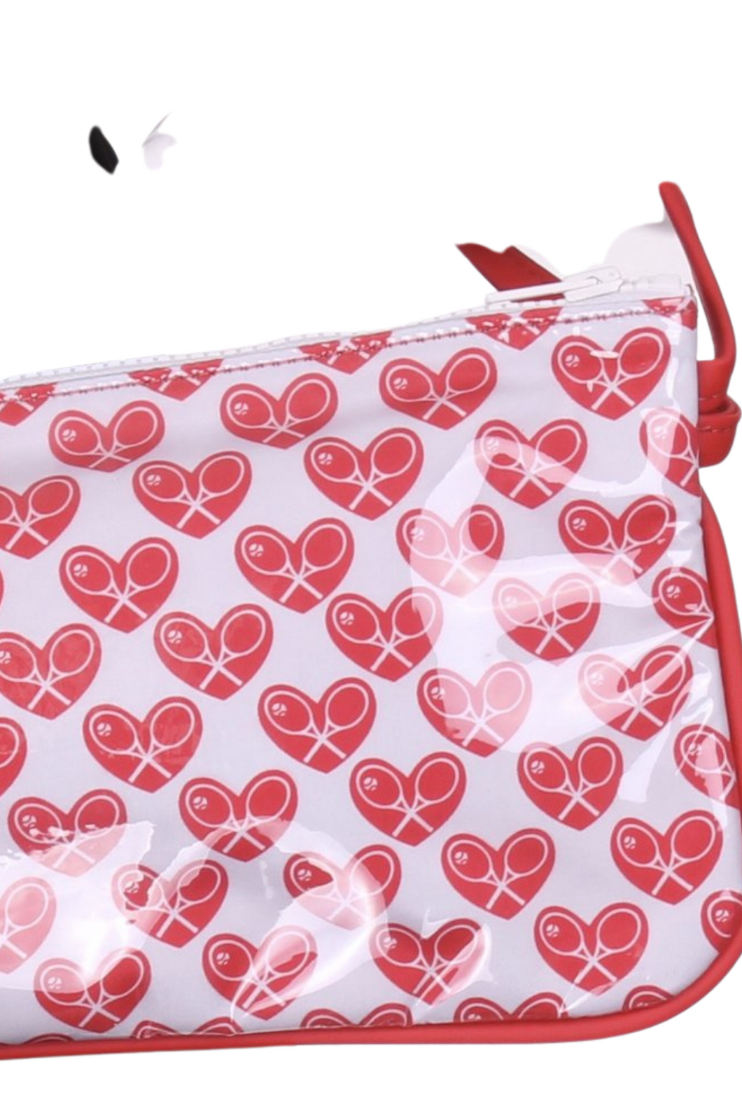 Mini Heart + Clear LOVE Clutch - I LOVE MY DOUBLES PARTNER!!!