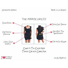 Load image into Gallery viewer, The White Monroe Court to Cocktails Tennis Dress - I LOVE MY DOUBLES PARTNER!!!
