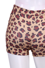 Load image into Gallery viewer, Leopard LOVE Shorties - I LOVE MY DOUBLES PARTNER!!!
